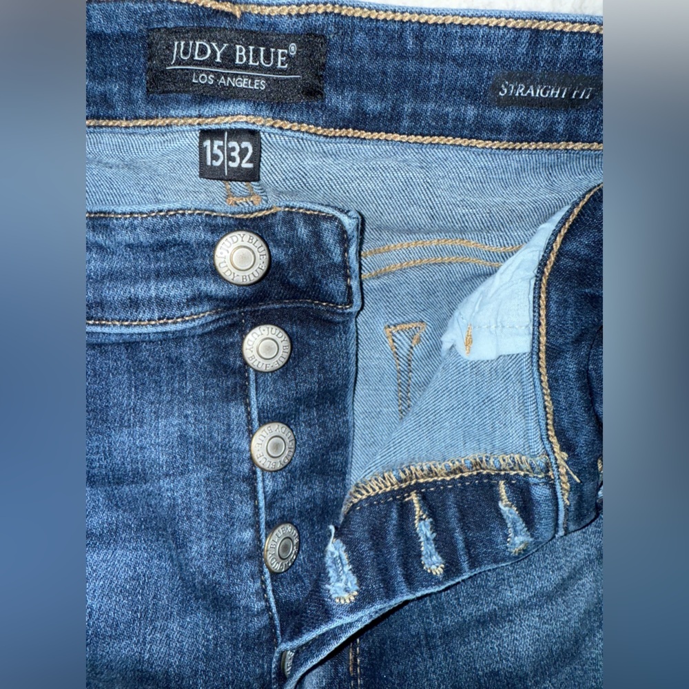 Judy Blue Straight Fit Denim Jeans